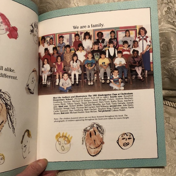 WE ARE ALL ALIKE…WE ARE ALL DIFFERENT-CHILDREN’S BOOK BY KINDERGARTENERS - #245 - Picture 8 of 9